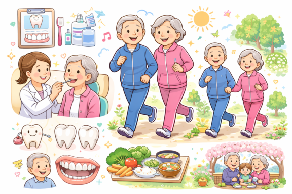 【第1回】健康寿命を延ばすには?歯科医院ができること